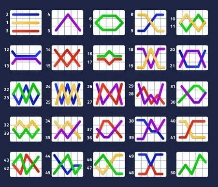 老虎机赔付线示意图